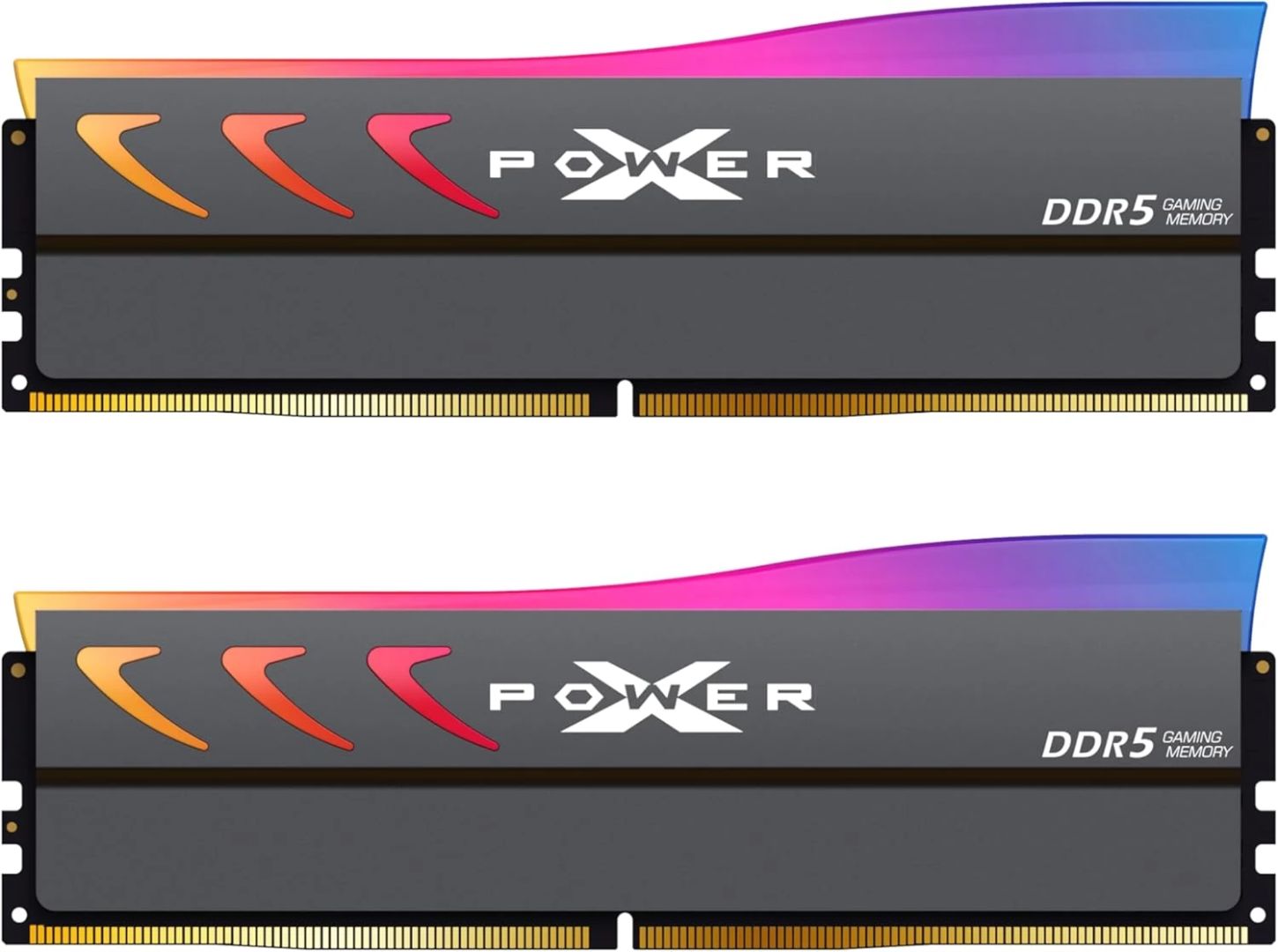 Silicon Power 64GB DDR5 6000MHz Kit(2x32GB) XPower Storm RGB Gray
