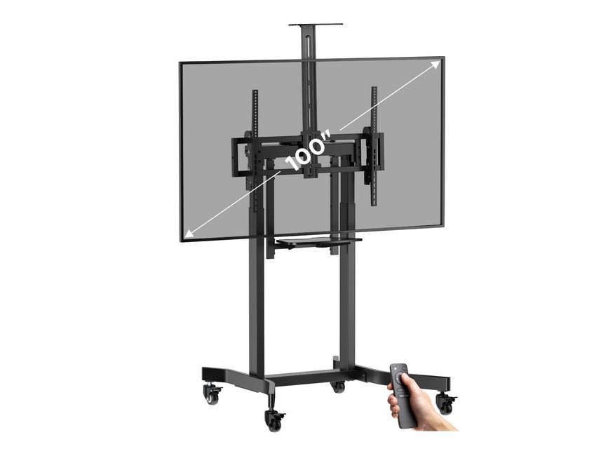 EQuip 55"-100" Mobile Motorized LFD Trolley