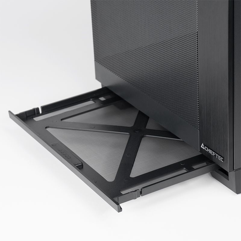 Chieftec Visio Air Tempered Glass Black