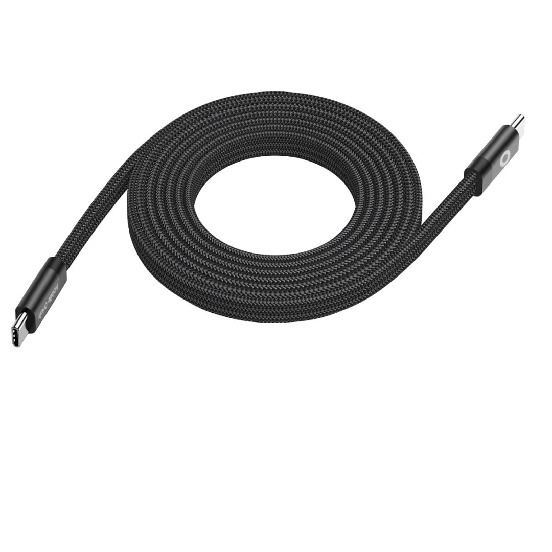 Mobile Origin Magnetic Flat Patented Original Cable USB-C to USB-C 1m Black