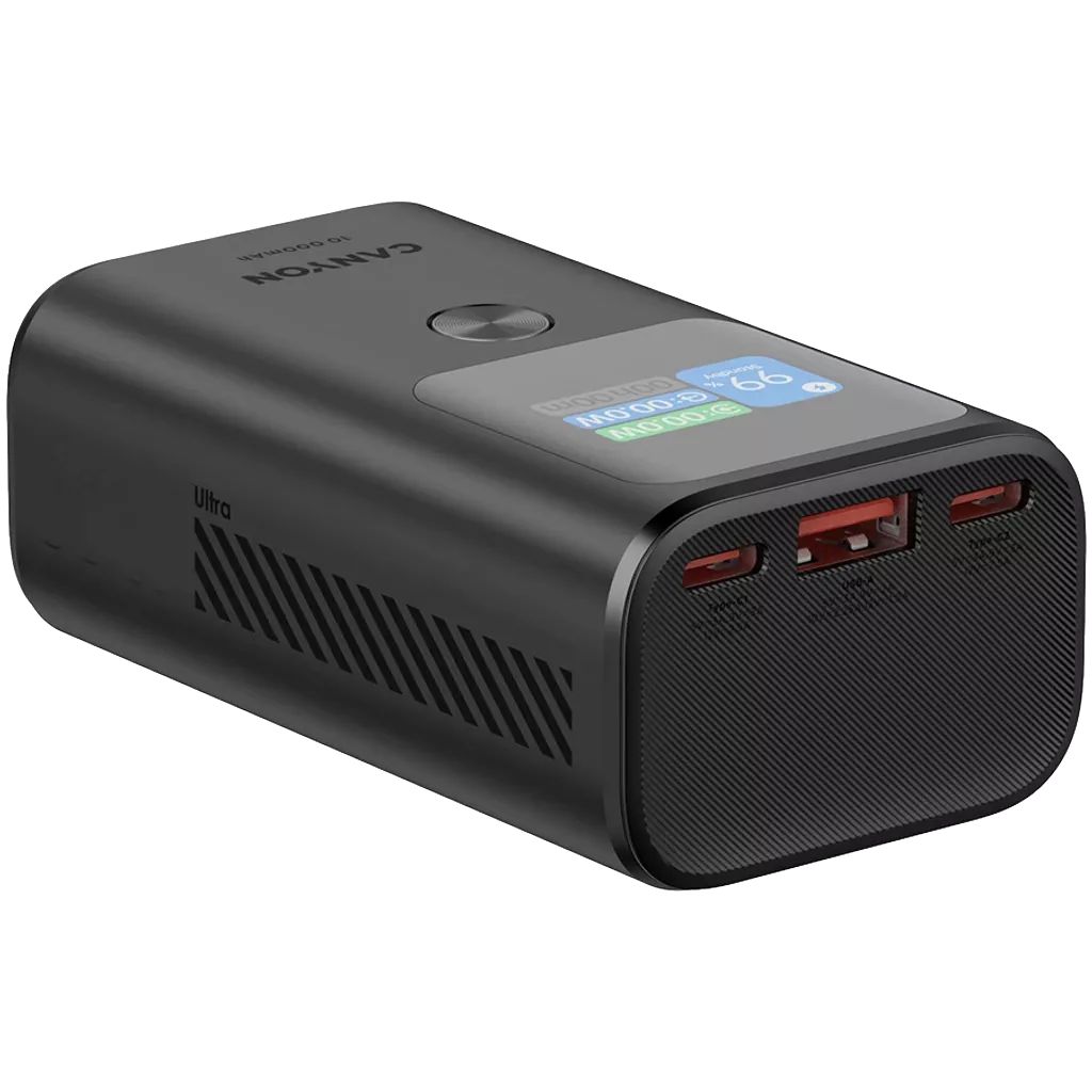 Canyon OnPower 130 10000mAh PowerBank Dark Grey