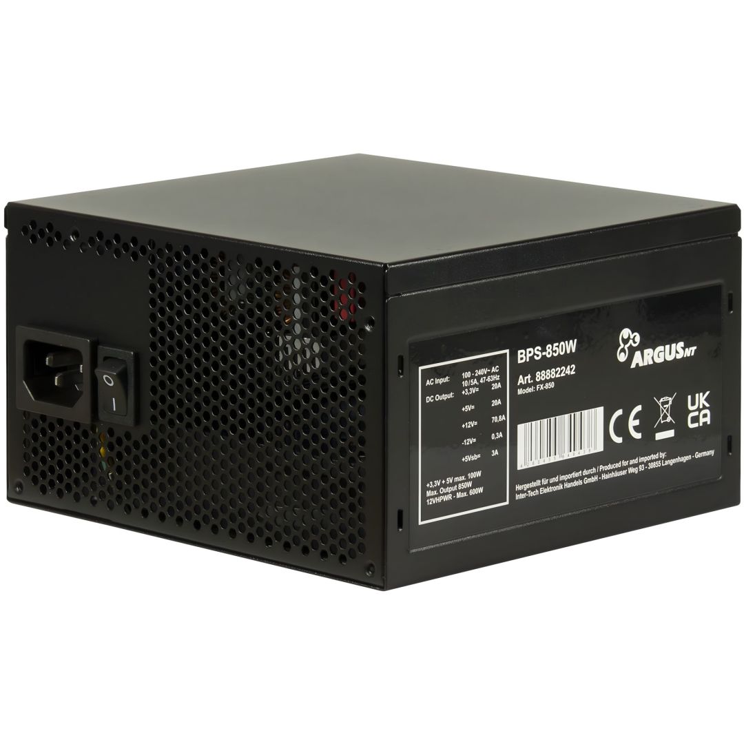 Inter-Tech 850W 80+ Bronze ArgusNT BPS-850