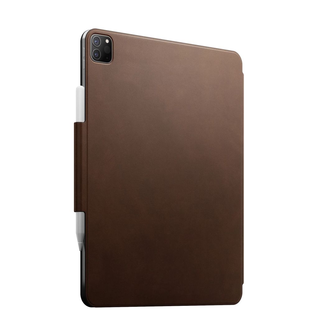 Nomad Leather Folio Plus iPad Pro 12.9" (2022/2021/2020/2018) iPad Air 13" (M2) Brown