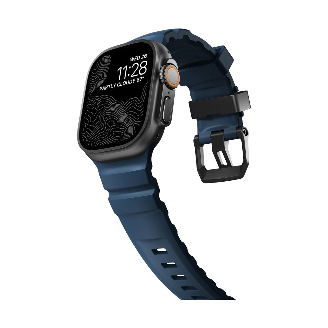 Nomad Rocky Point Band AW 49/45/44/42mm Black/Atlantic