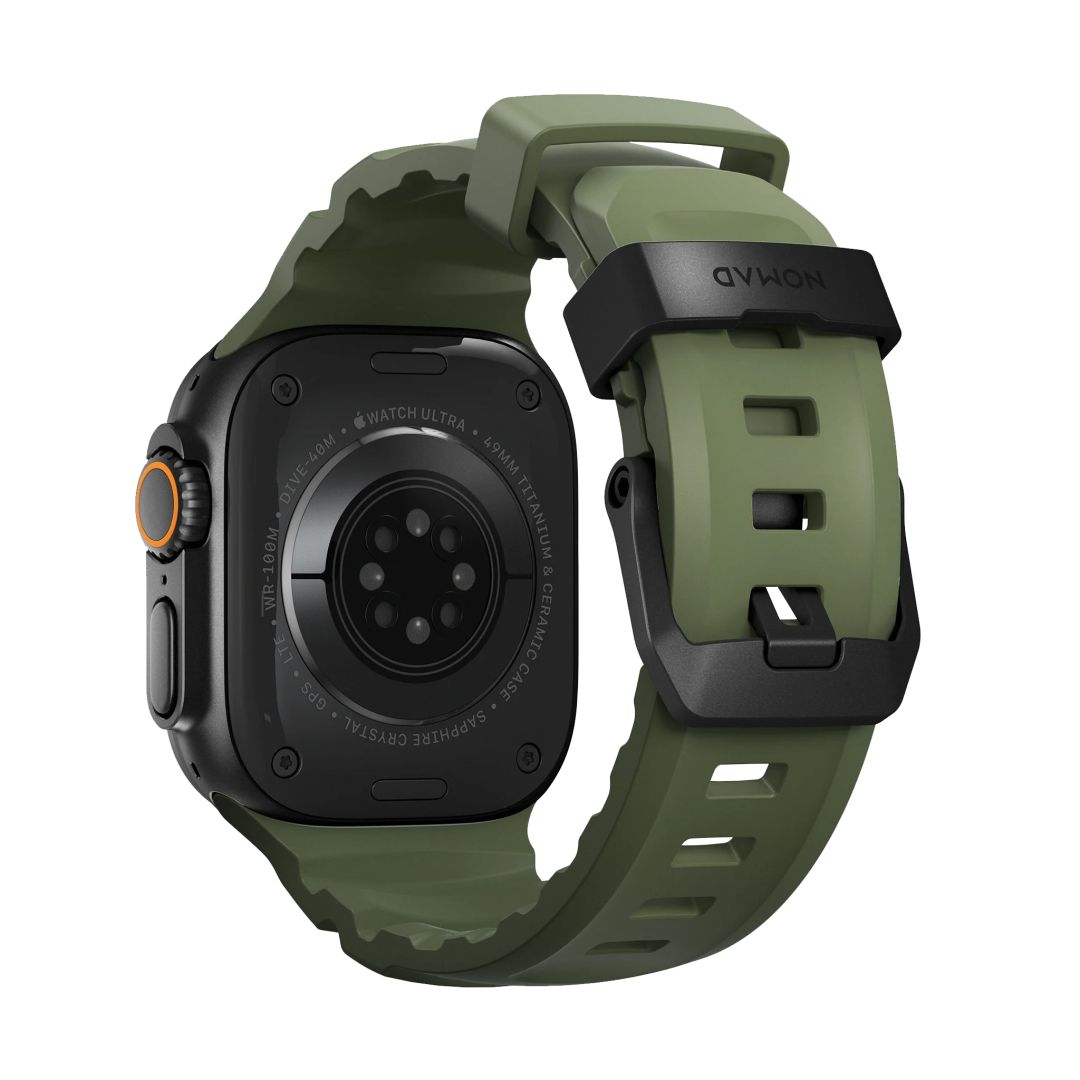 Nomad Rocky Point Band AW 49/45/44/42mm Black/Forest