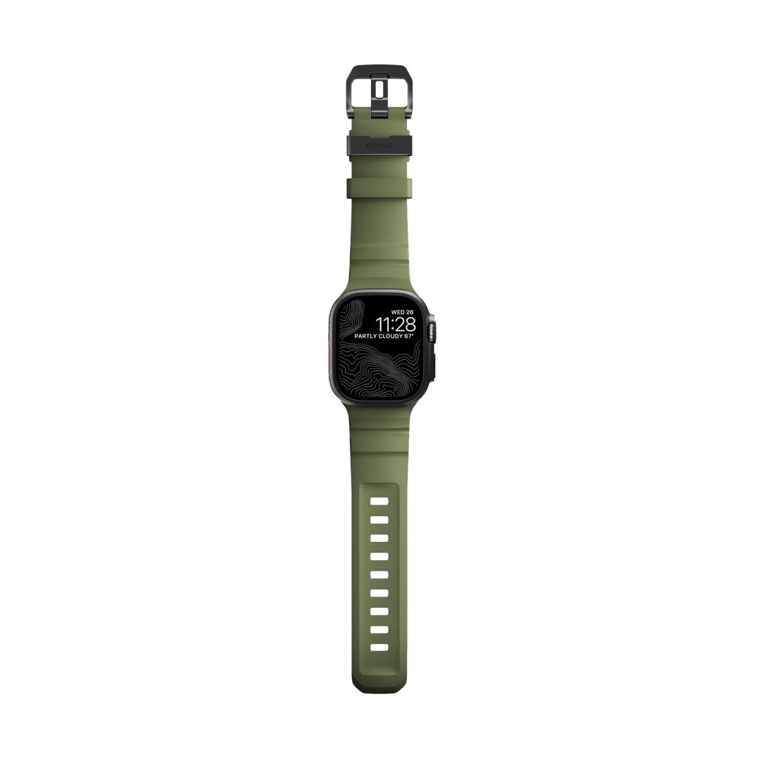 Nomad Rocky Point Band AW 49/45/44/42mm Black/Forest