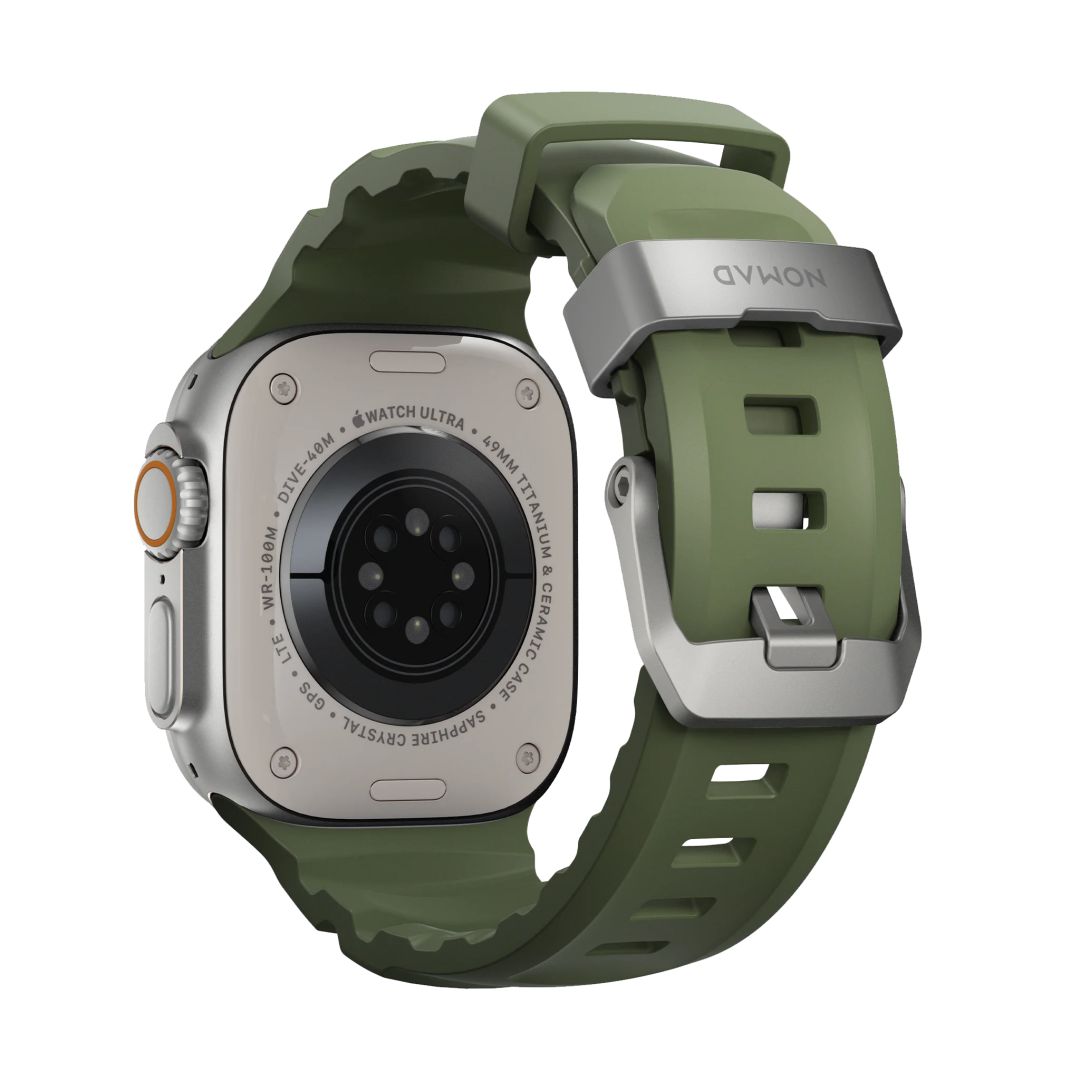 Nomad Rocky Point Band AW 49/45/44/42mm Natural/Forest