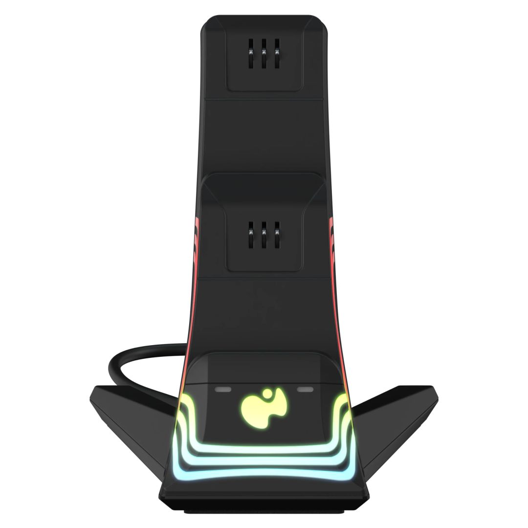 PDP Xbox Series X/S Black Afterglow Wave Dual Charger