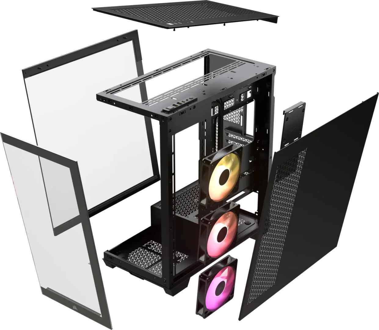 Corsair 3500X ARGB Tempered Glass Black