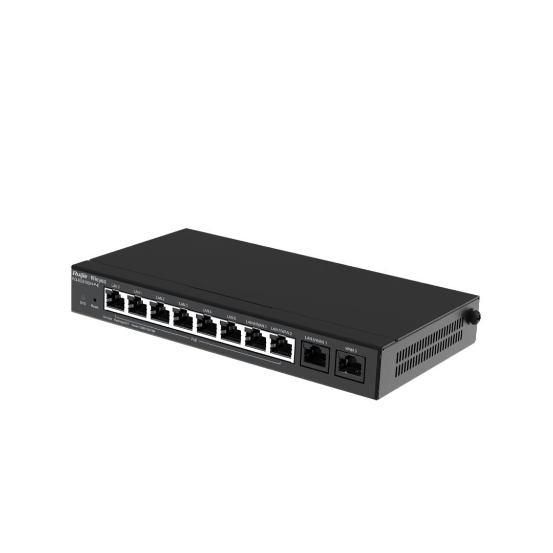 Reyee RG-EG310GH-P-E 10-Port High-Performance Cloud Managed PoE Office Router