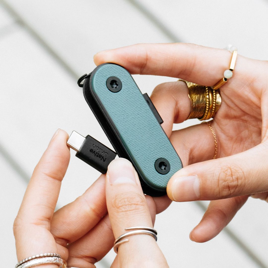 Native Union Pocket Cable USB-C - USB-C 0,17m Lemon
