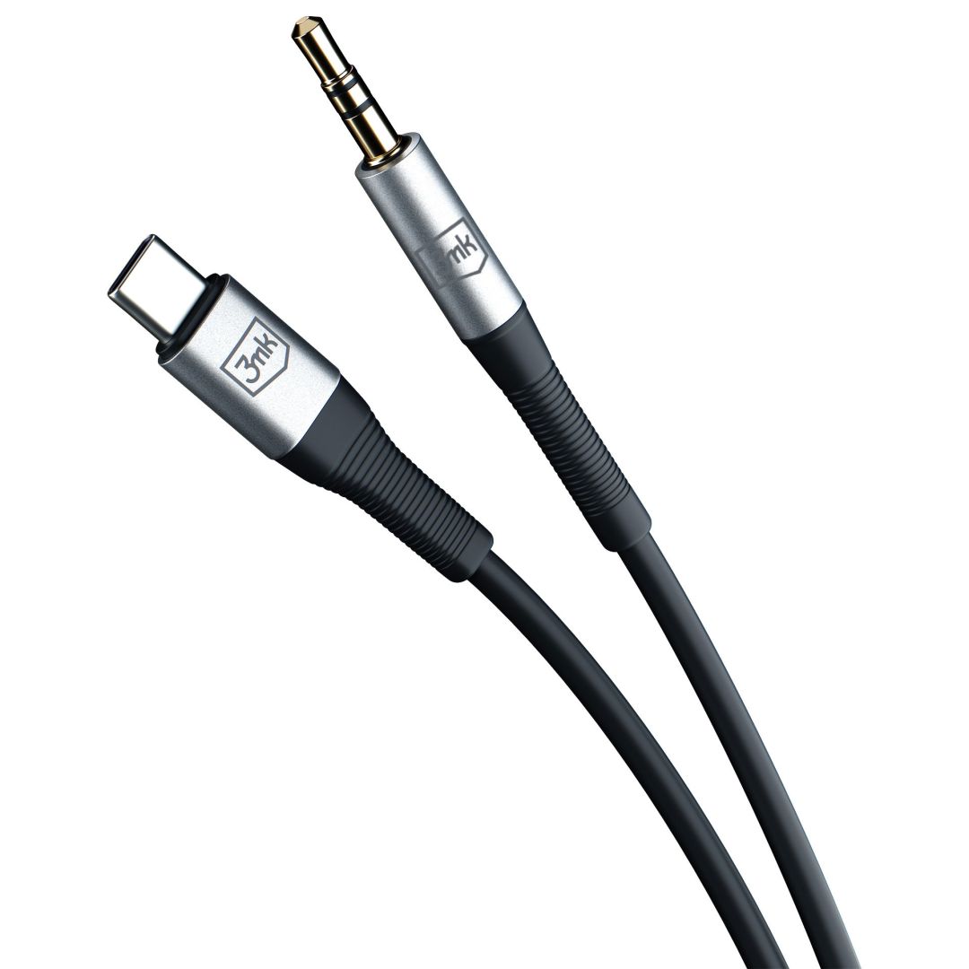 3mk AUX kábel USB-C - Jack 3,5 mm kiegészítő