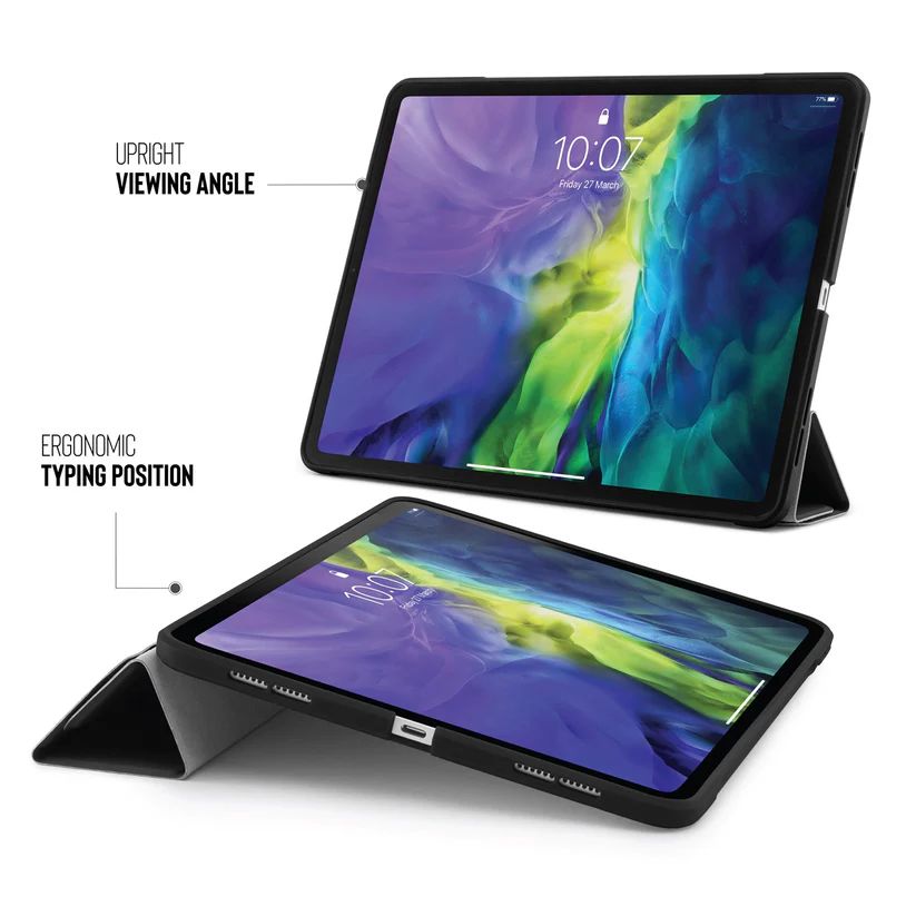 Pipetto Origami No1 Original case iPad 10.2 (2021/2020/2019) Black