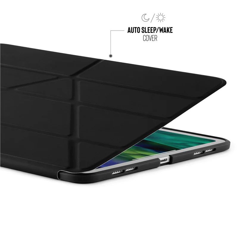 Pipetto Origami No1 Original case iPad 10.2 (2021/2020/2019) Black
