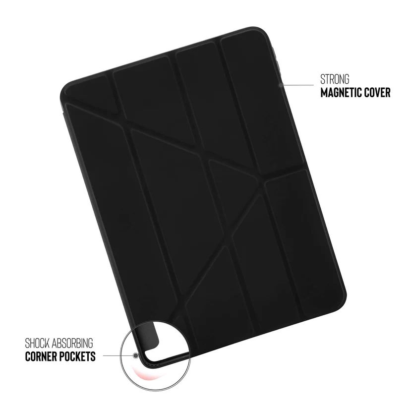 Pipetto Origami No1 Original case iPad 10.2 (2021/2020/2019) Black