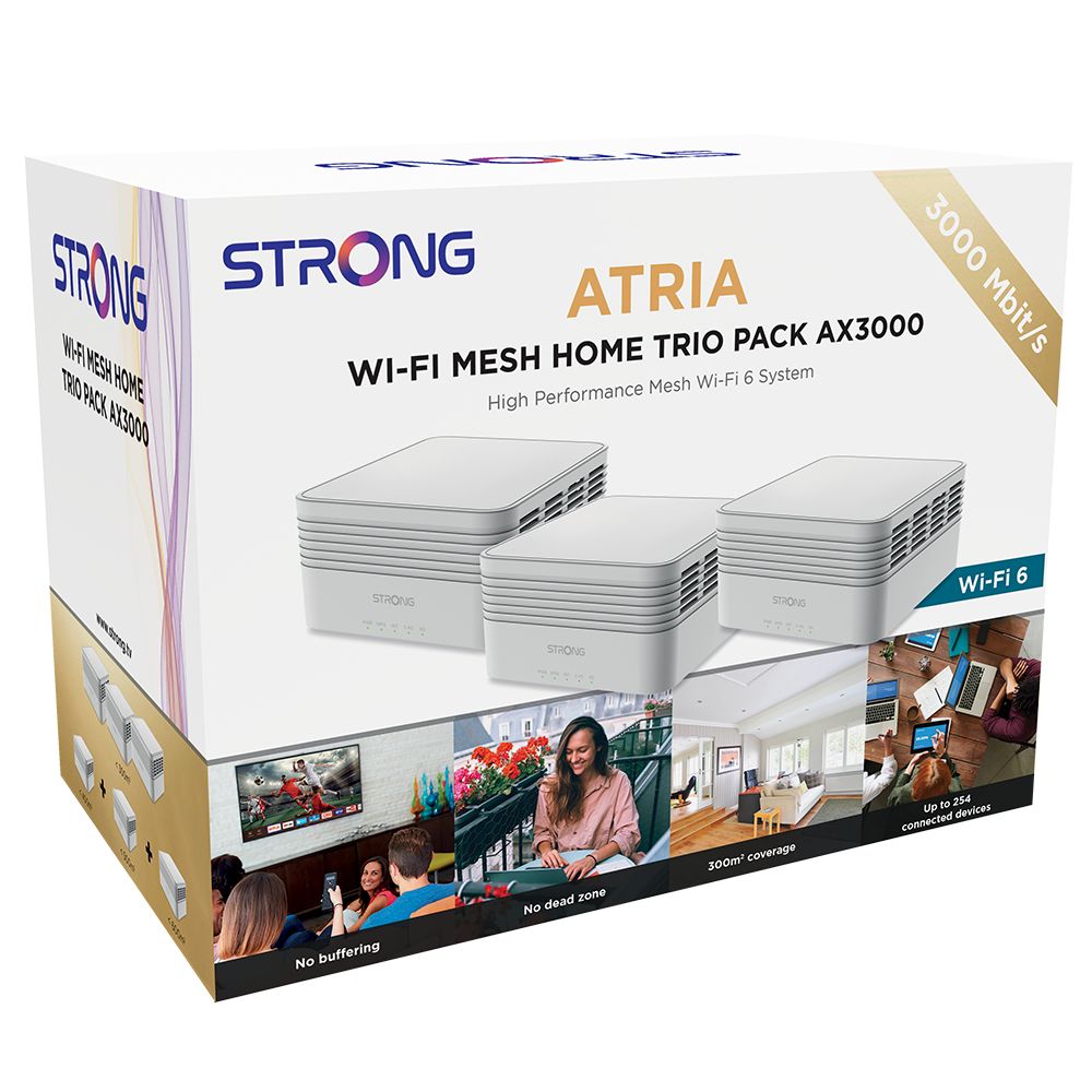 Strong Mesh AX3000 Trio Pack White