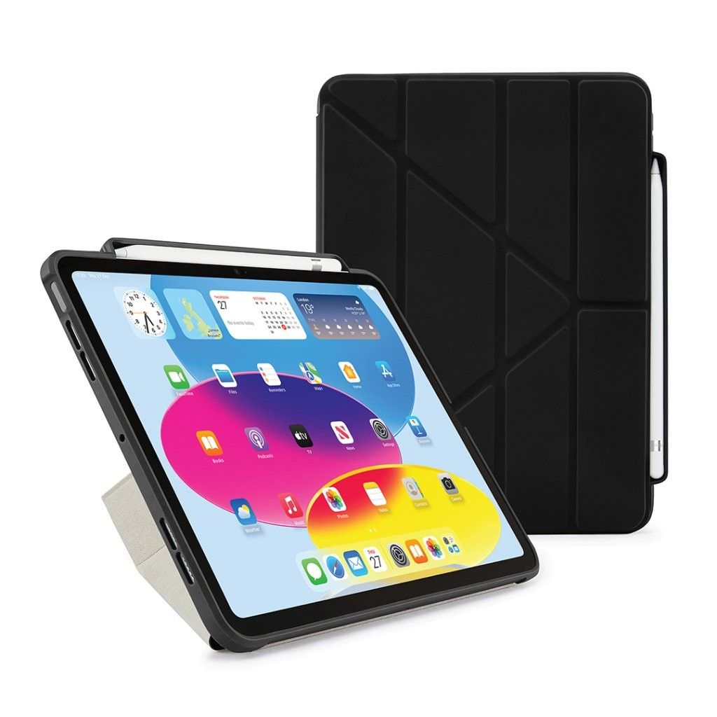 Pipetto Origami No3 Pencil Case iPad 10.9 (2022) Black