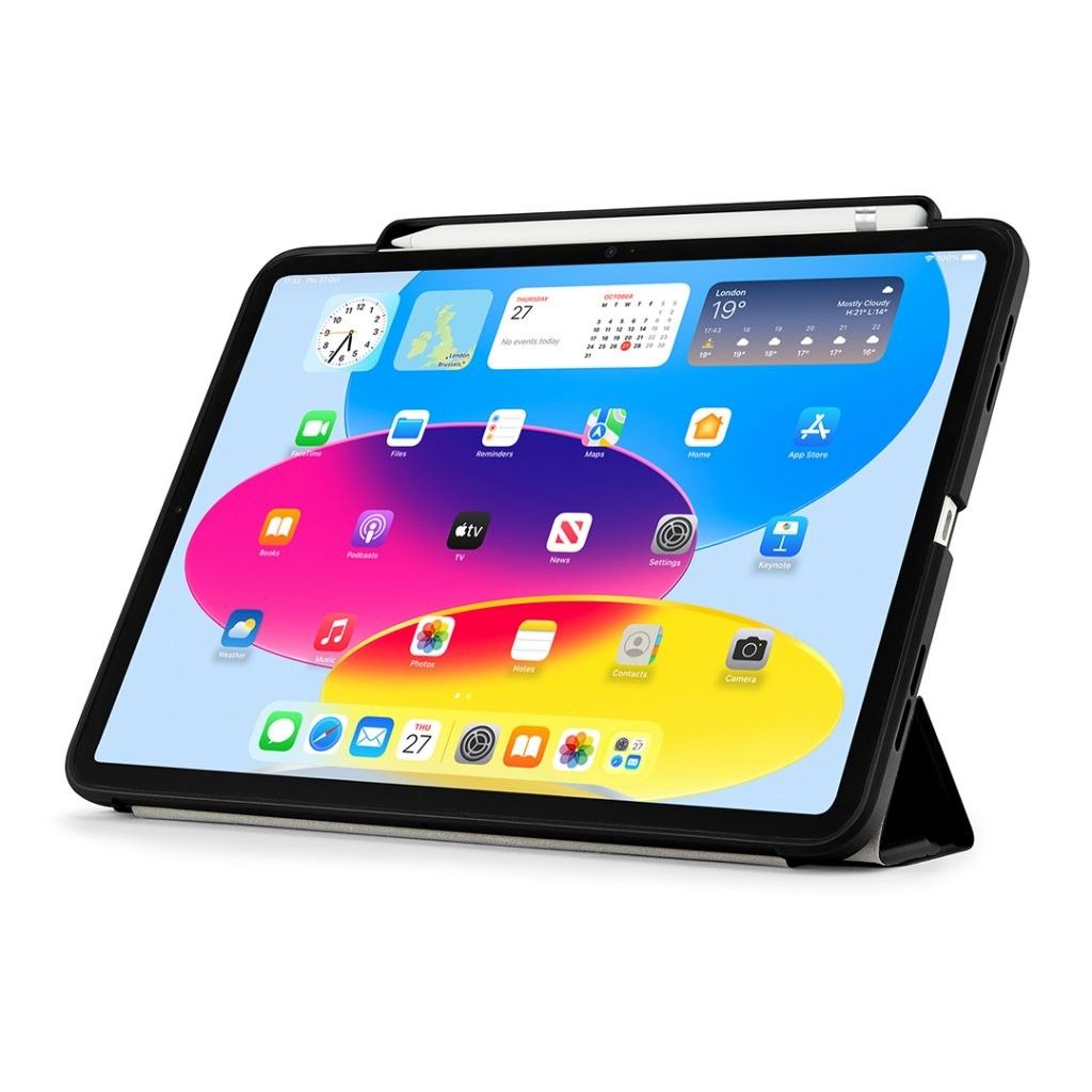 Pipetto Origami No3 Pencil Case iPad 10.9 (2022) Black