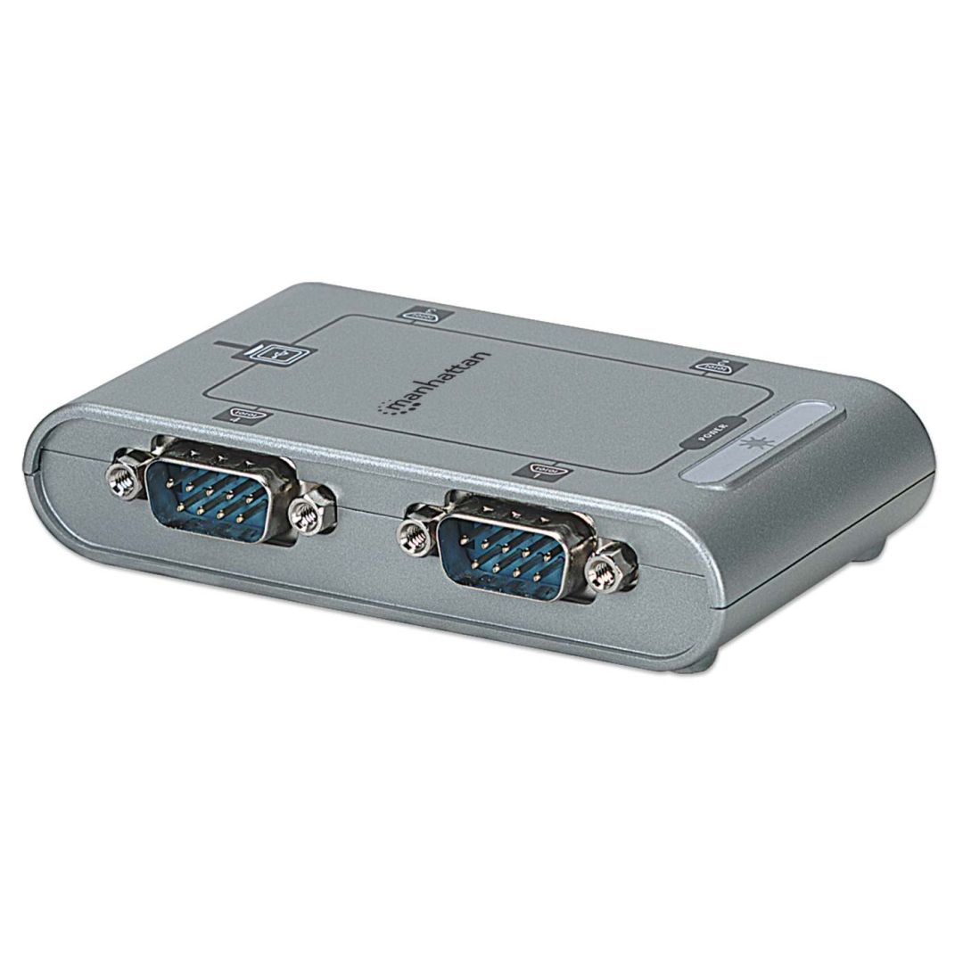 Manhattan USB to Serial Converter Grey