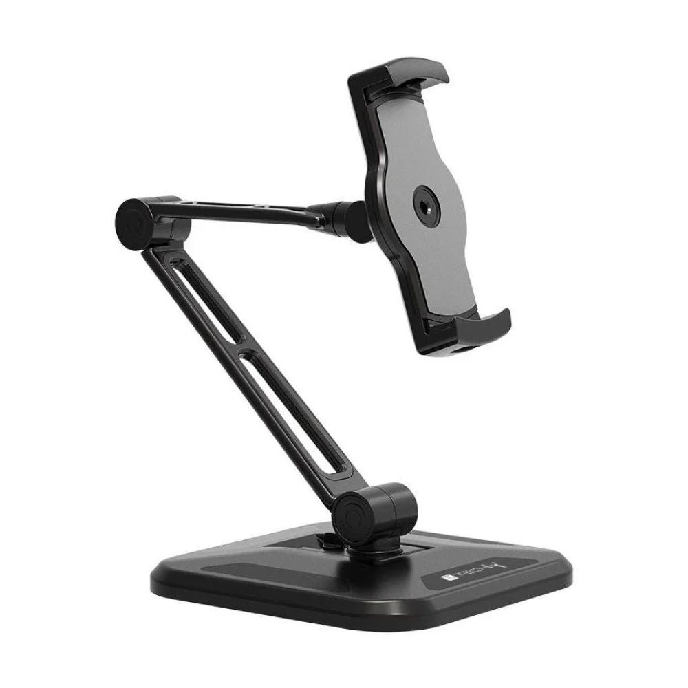 TECHLY  ICA-TBL 2801 Desk and Wall Extensible Support for Tablet and iPad 4,7"-12,9" Black