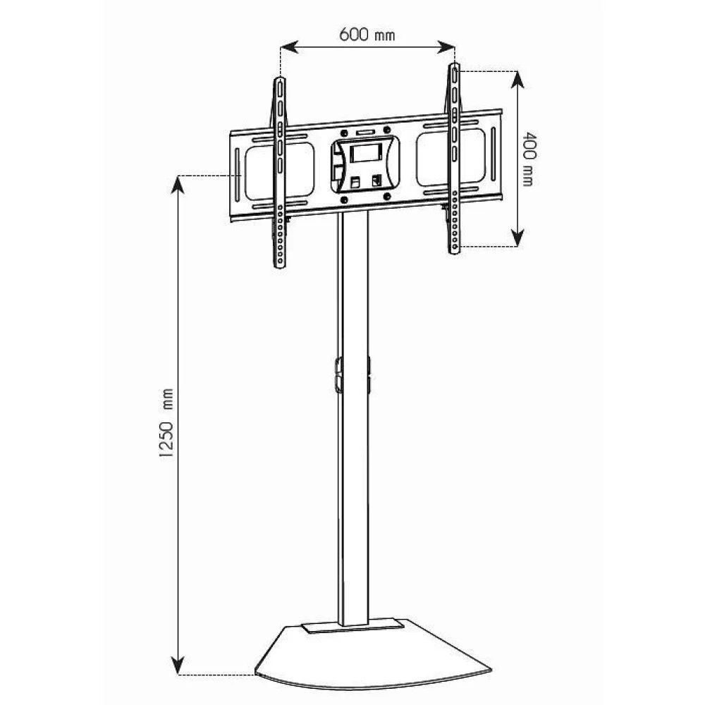 TECHLY  ICA-TR12 Floor Support for LCD/LED/Plasma TV 32"-70"
