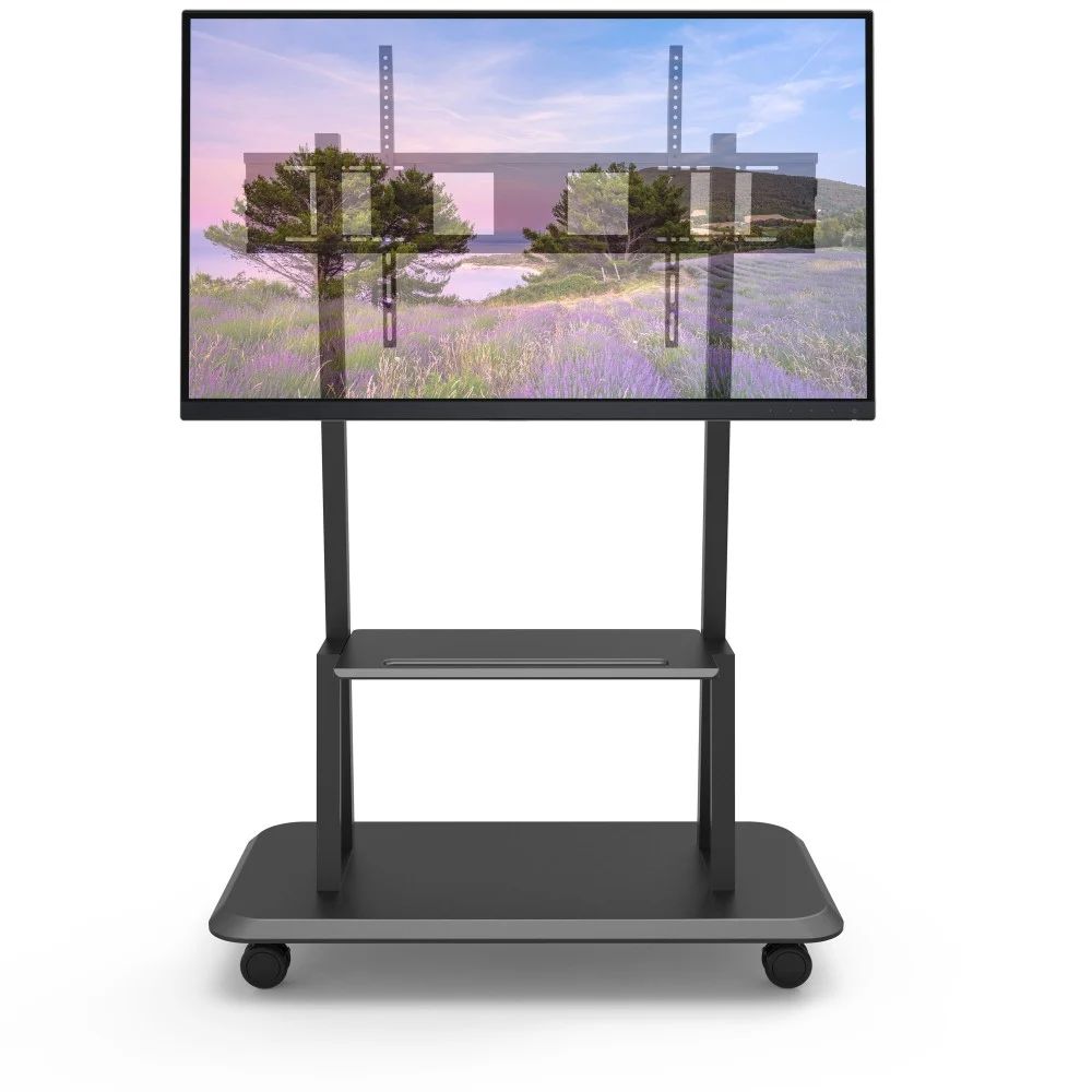 TECHLY  ICA-TR31 Floor Support with Shelf for LCD/LED/Plasma TV 55"-120"