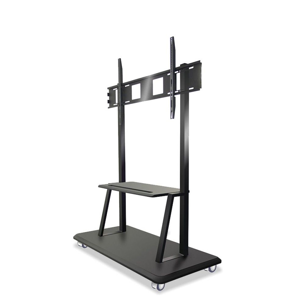 TECHLY  ICA-TR31 Floor Support with Shelf for LCD/LED/Plasma TV 55"-120"