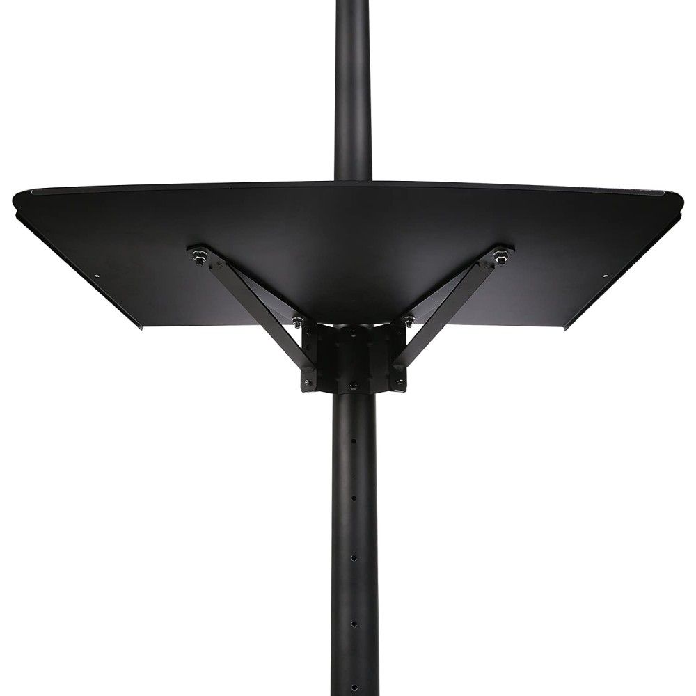 TECHLY  Trolley Floor Stand LCD/LED/Plasma TV Stand 19"-37" Black