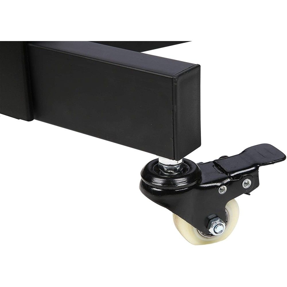TECHLY  Trolley Floor Stand LCD/LED/Plasma TV Stand 19"-37" Black
