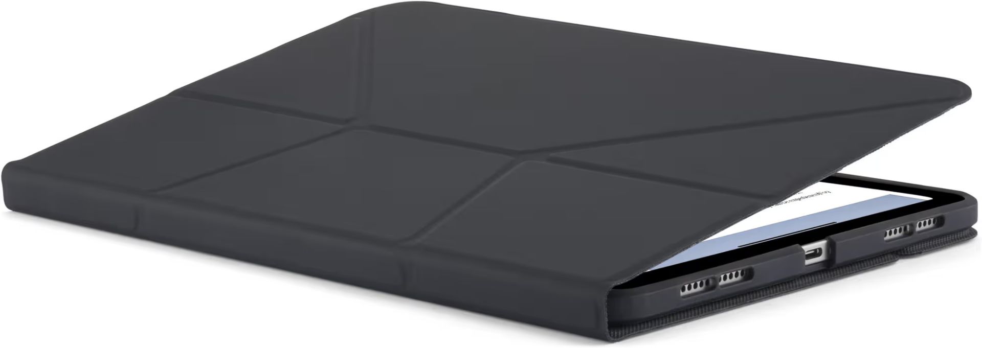 Pipetto Origami No6 Stand case iPad Air 11" (2024) / iPad Air 10.9" (2022/2020) Black