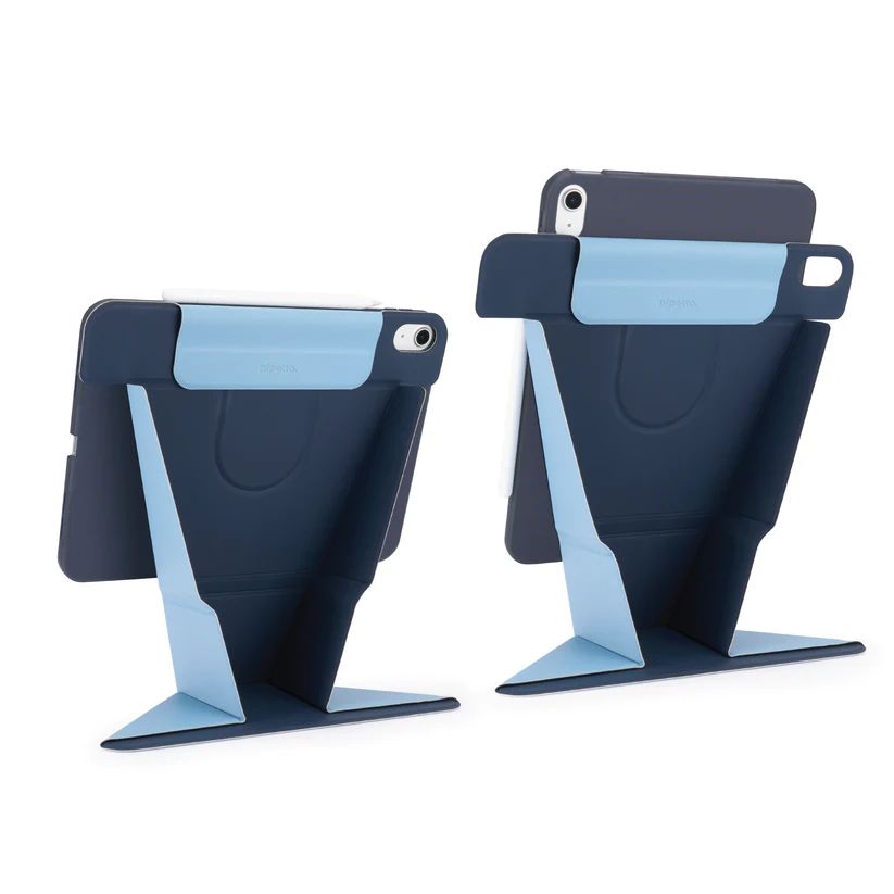 Pipetto Origami No6 Stand case iPad Air 11" (2024) / iPad Air 10.9" (2022/2020) Dark Blue