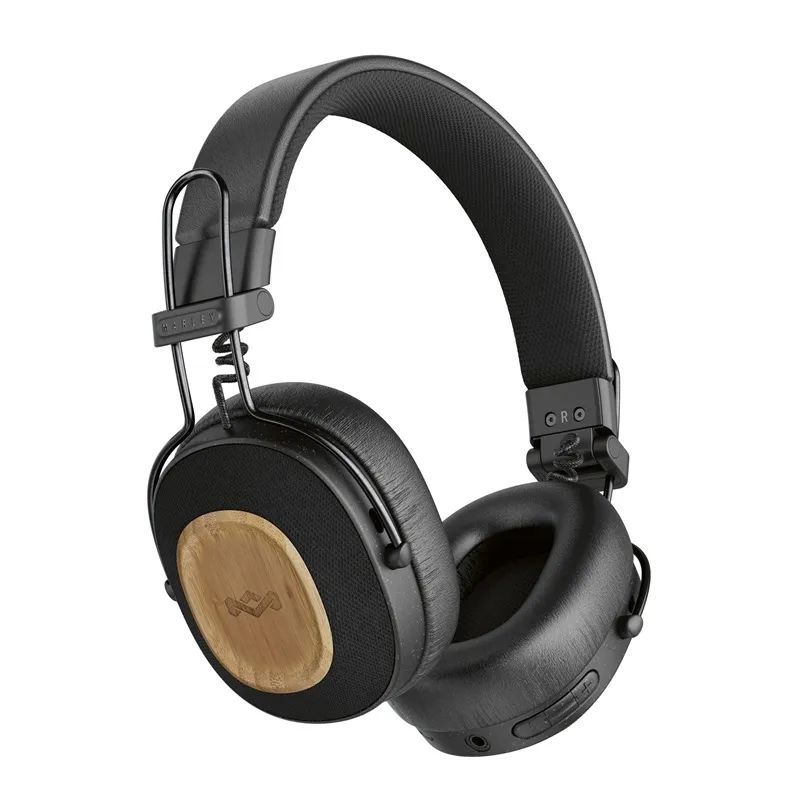 Marley Positive Vibration Riddim Bluetooth Headset Black