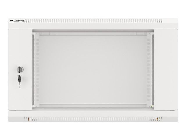 Lanberg 19" 6U Falra szerelhető Rackszekrény Silver