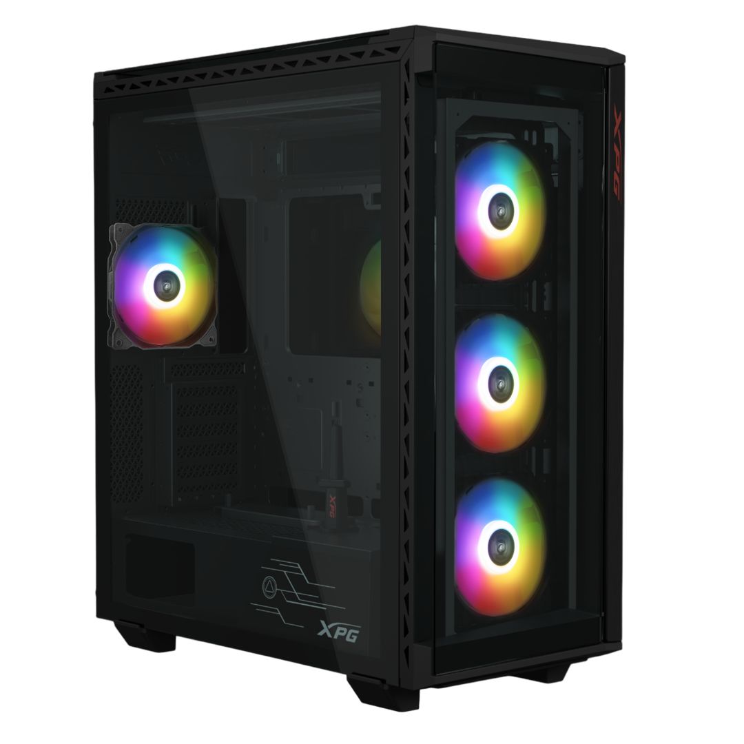 A-Data XPG Battlecruiser II Tempered Glass Black