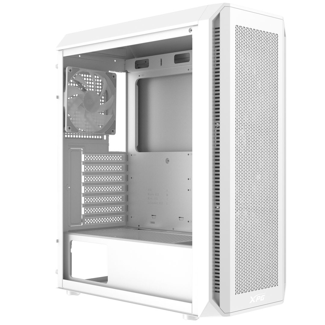 A-Data XPG Valor Air Plus Tempered Glass White