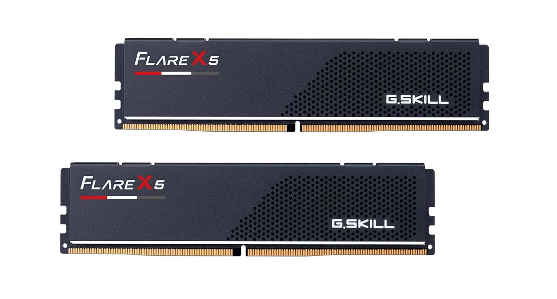 G.SKILL 64GB DDR5 6000MHz Kit(2x32GB) Flare X5 Matte Black
