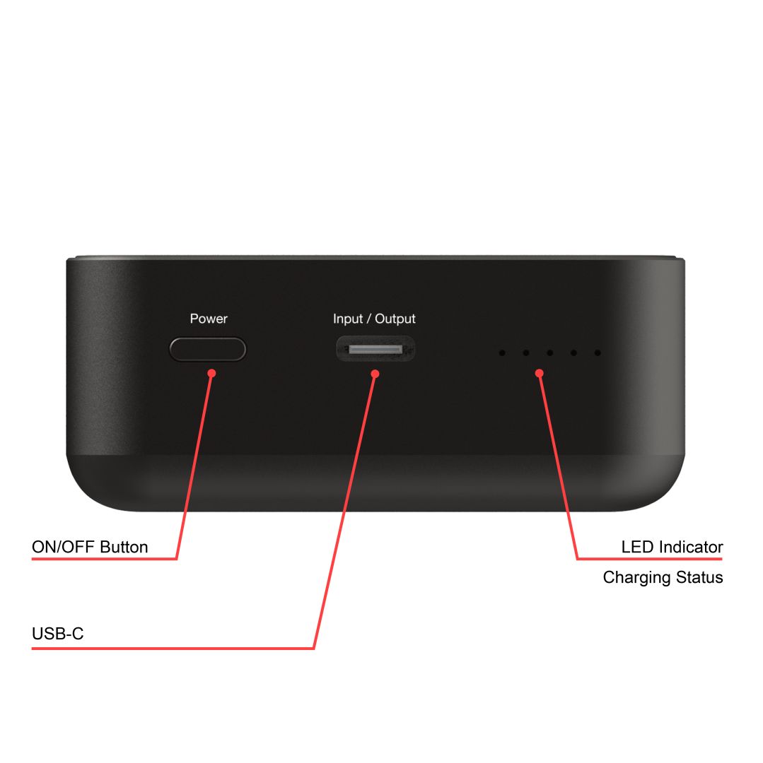 Verbatim Charge "n" Go Essentials 20000mAh PowerBank Black