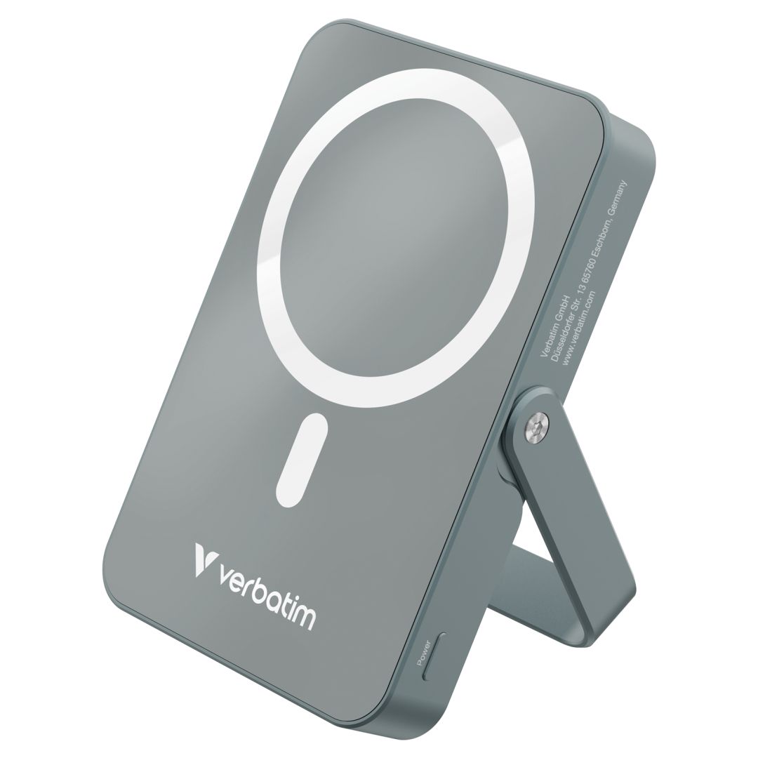 Verbatim Charge "n" Go PowerBank with Stand 10000mAh PowerBank Grey