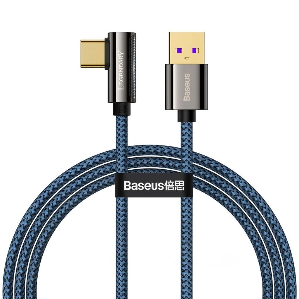 Baseus Legend Series USB-A - USB-C 66W Cable Blue