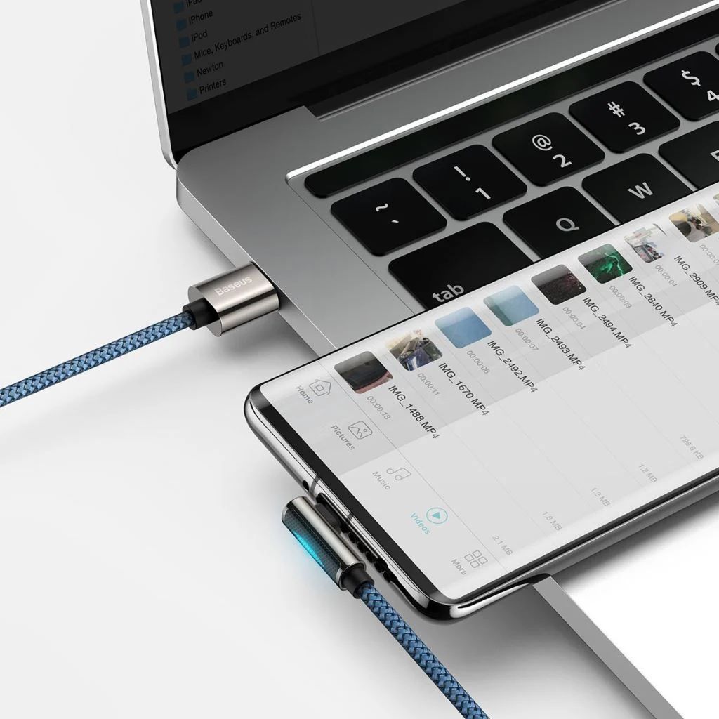 Baseus Legend Series USB-A - USB-C 66W Cable Blue