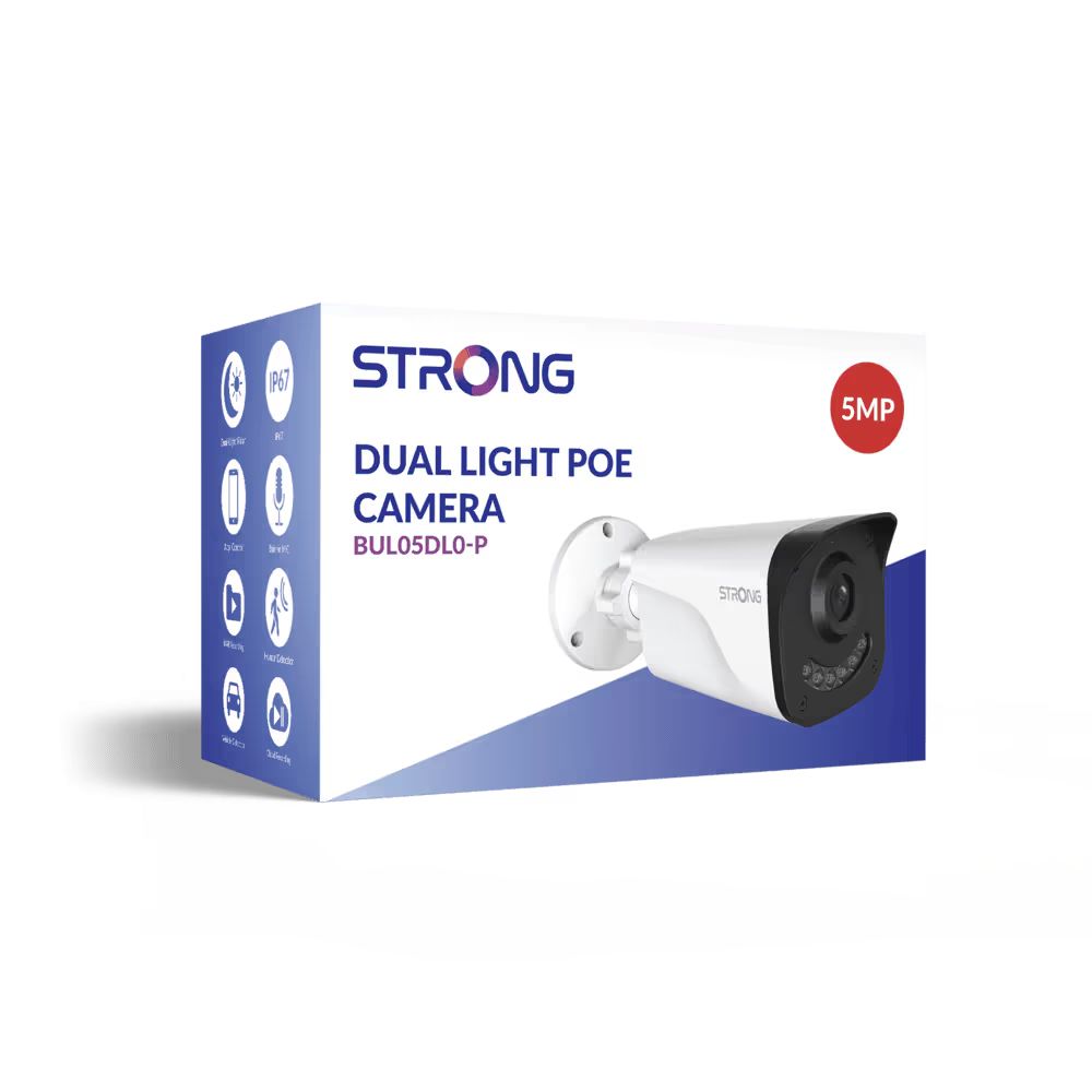 Strong Dual Light PoE Camera