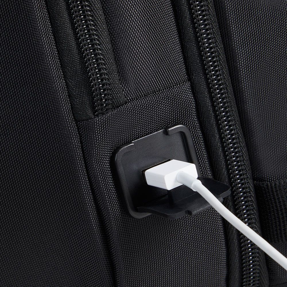 Samsonite Litepoint Laptop Backpack with wheels 17,3" Black