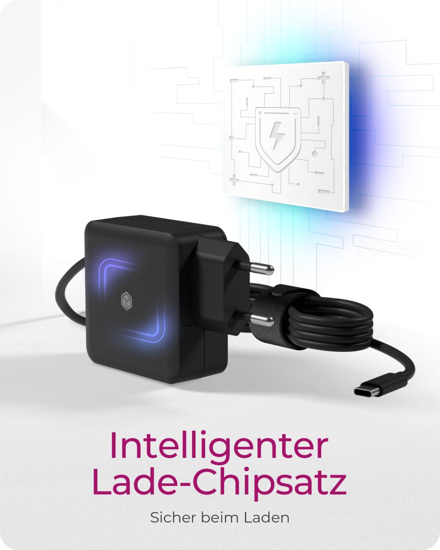 Raidsonic IcyBox IB-PS101-PD Universal Notebook Power 65W cable 1,5m Black