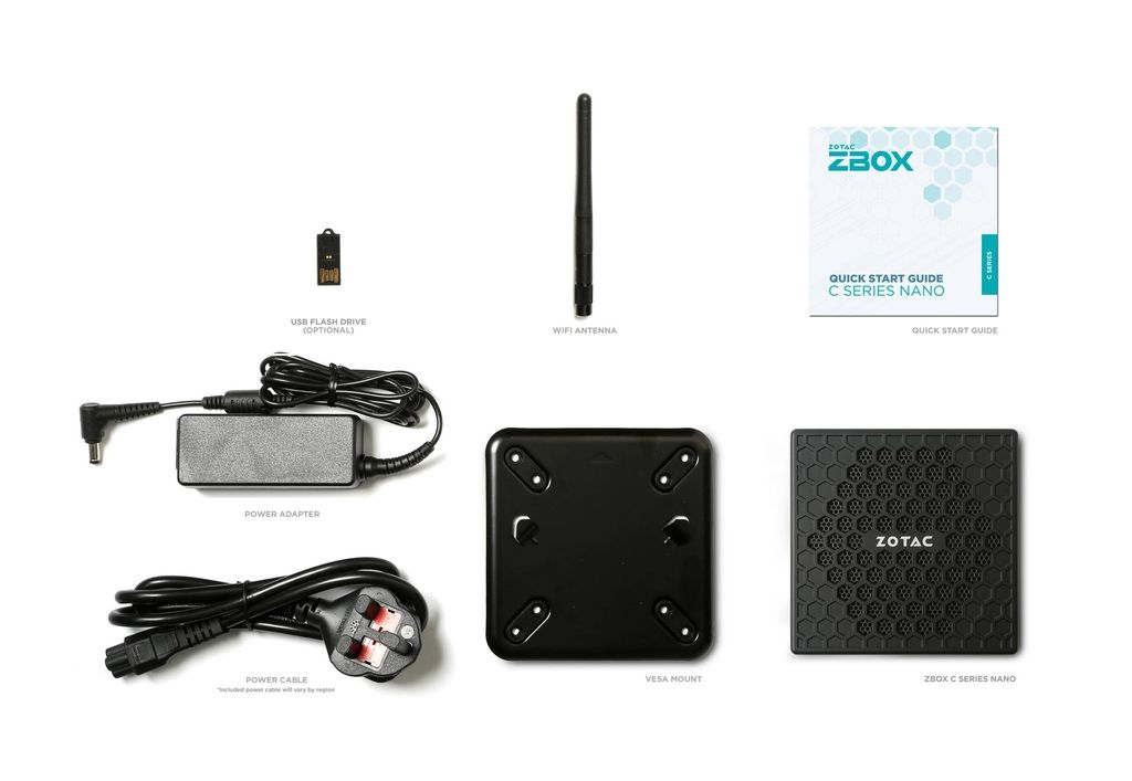 Zotac ZBOX CI337 Nano Black