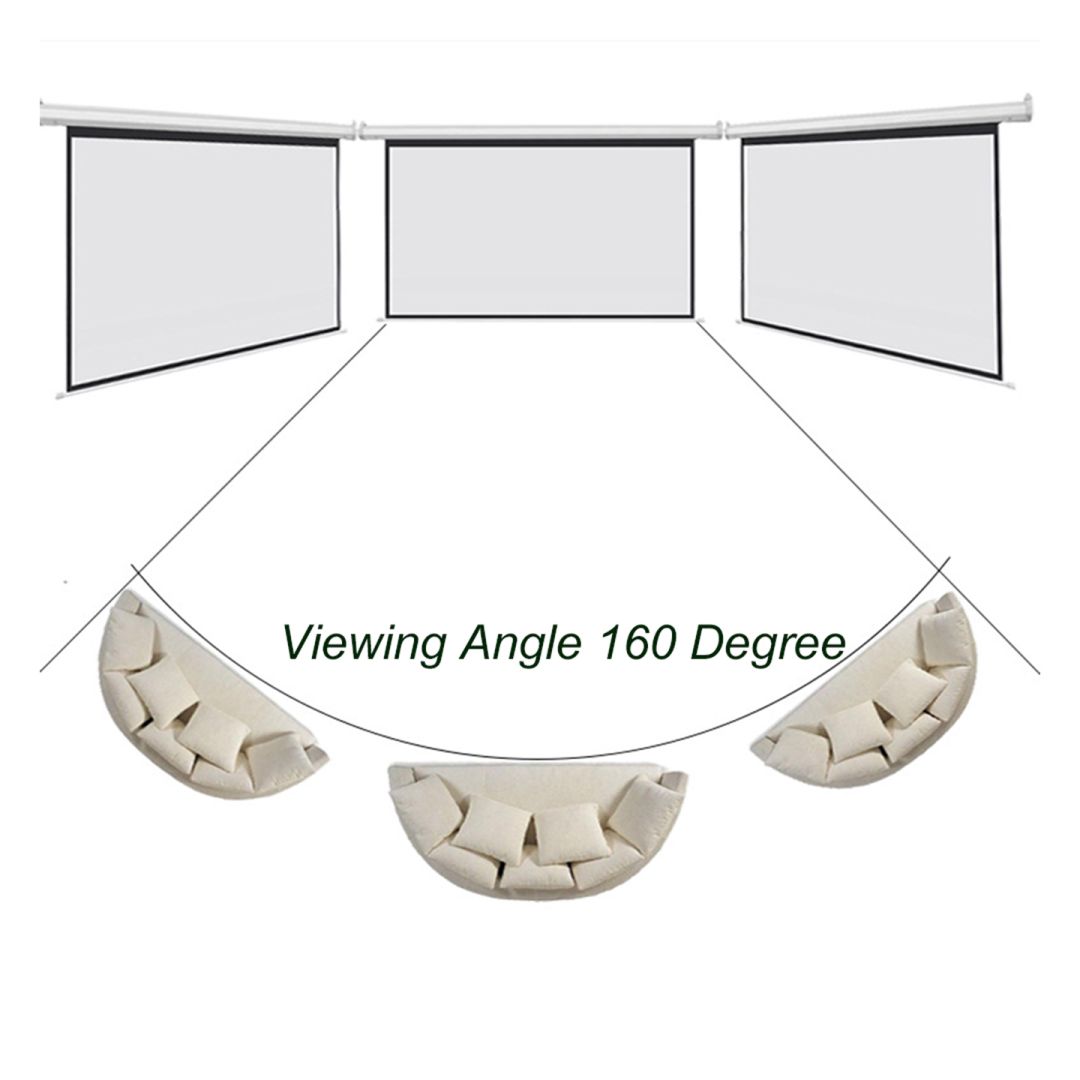 Everest MPP-180 Matt White Rollo 180x180 cm Format 1:1