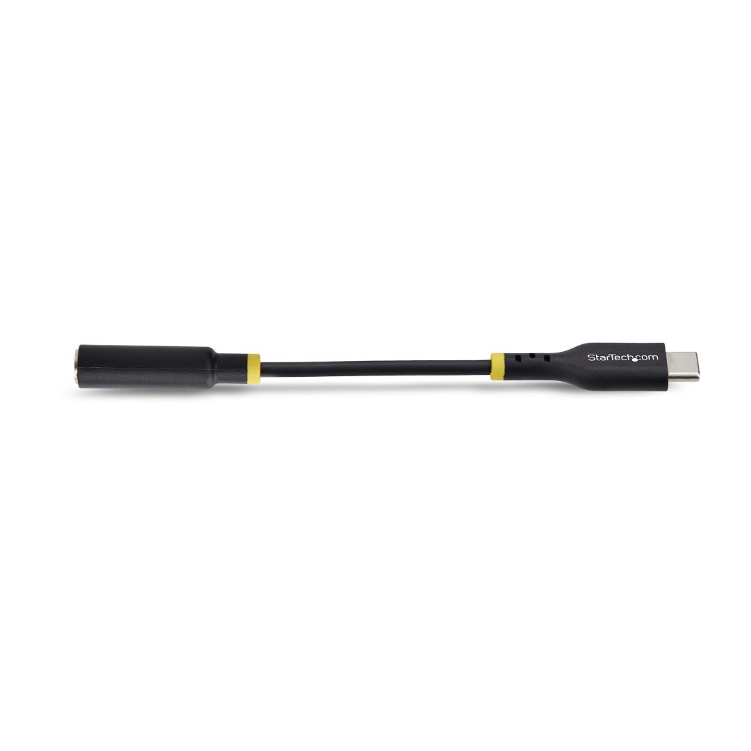 Startech USB-C to 3.5mm TRRS Headphone/Headset Jack Audio Adapter Black