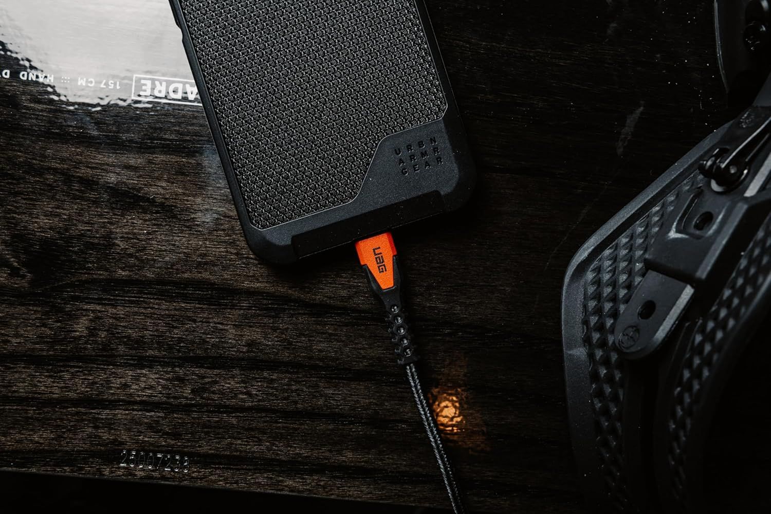 UAG Rugged Kevlar Cable USB-C - USB-C 1,5m Black/Grey
