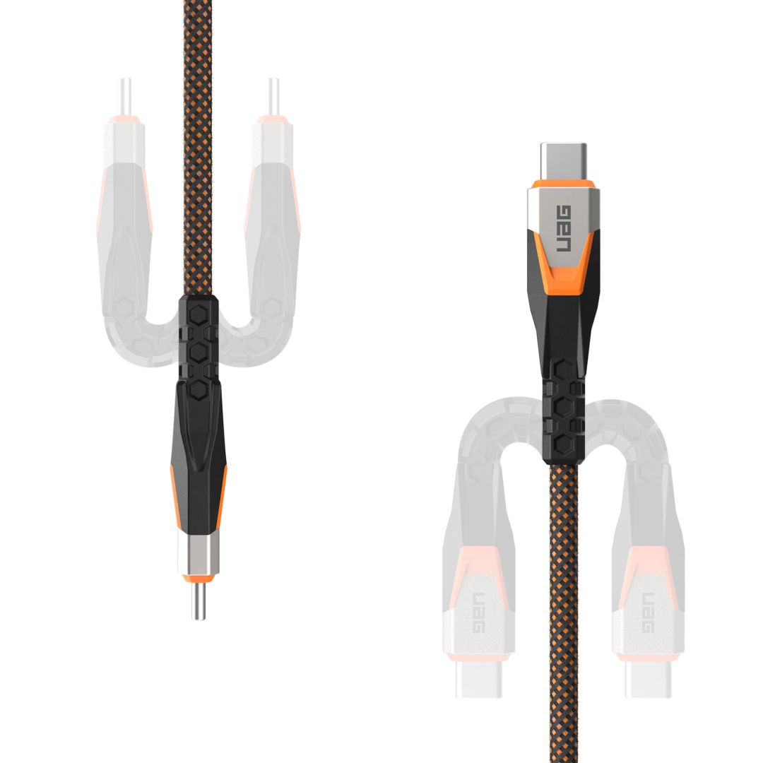 UAG SRGE Cable USB-C - USB-C 240W USB 3.2 0,75m Black/Orange