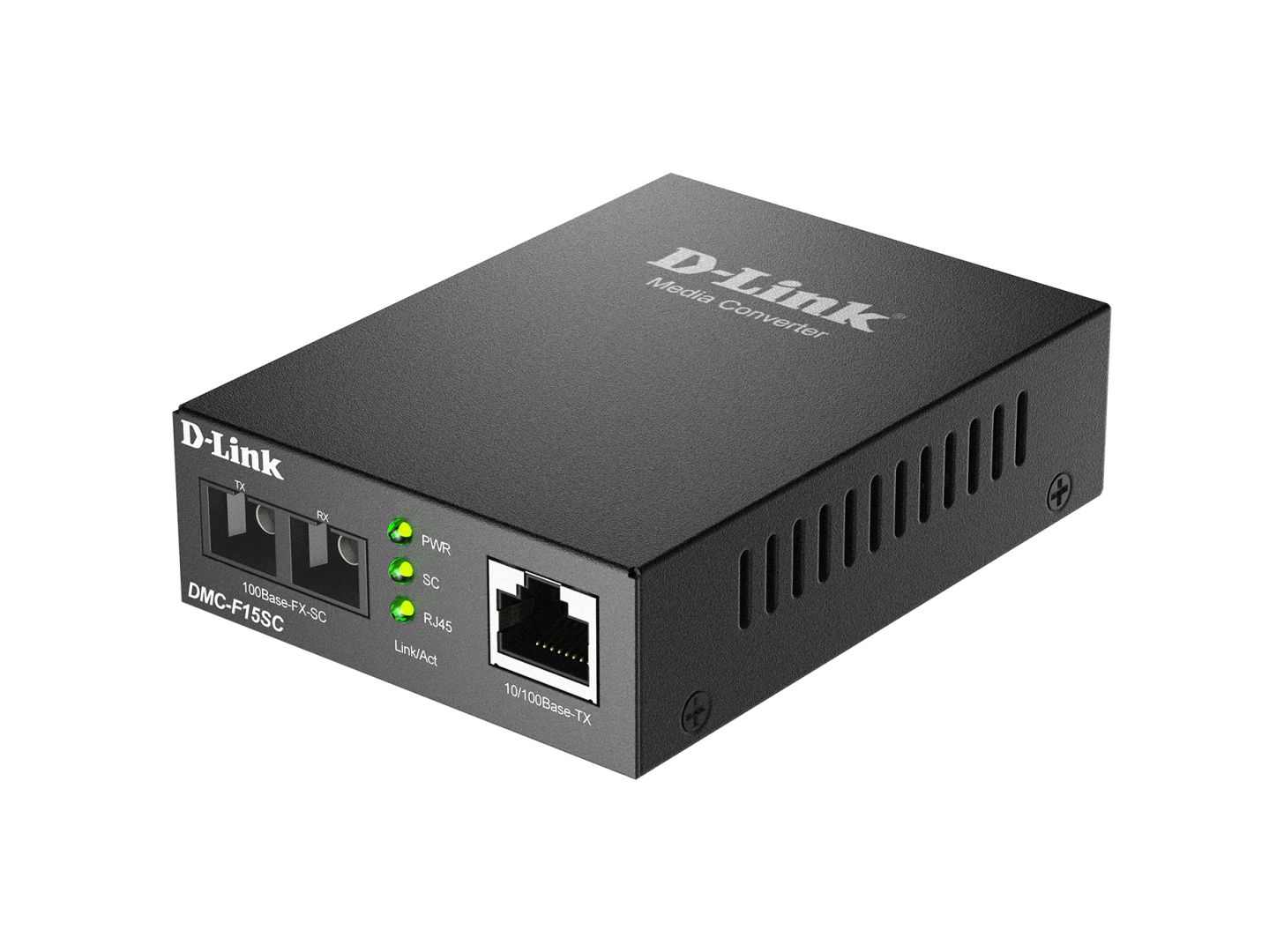 D-Link DMC-F15SC 10/100Base-TX to 100Base-FX SC Single-Mode Media Converter (15 km)