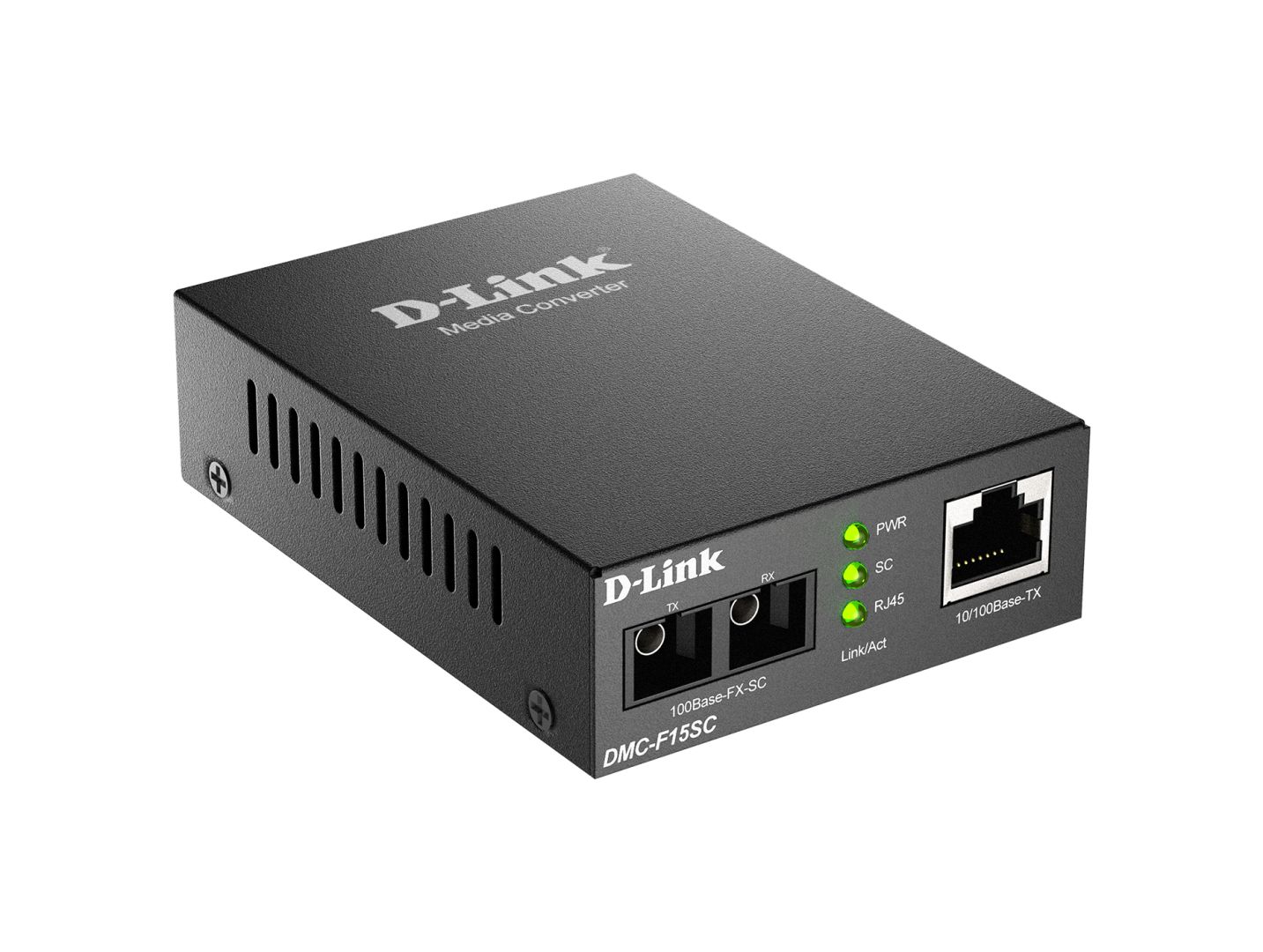 D-Link DMC-F15SC 10/100Base-TX to 100Base-FX SC Single-Mode Media Converter (15 km)